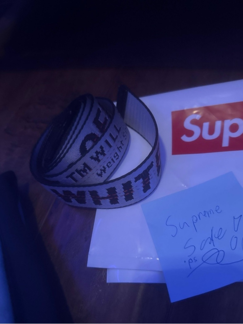 Off-White Belt White